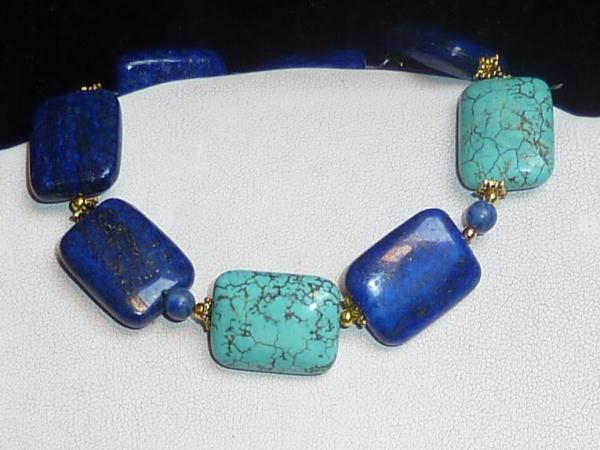 Lapis lazuli, tyrkys (0111) 420,- prodán