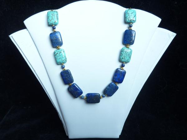 lapis lazuli, tyrkys (0510)  880,- prodán