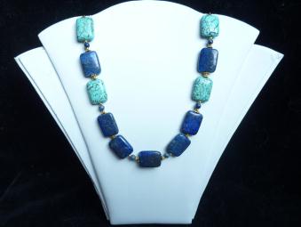 lapis lazuli, tyrkys (0510)  880,- prodán